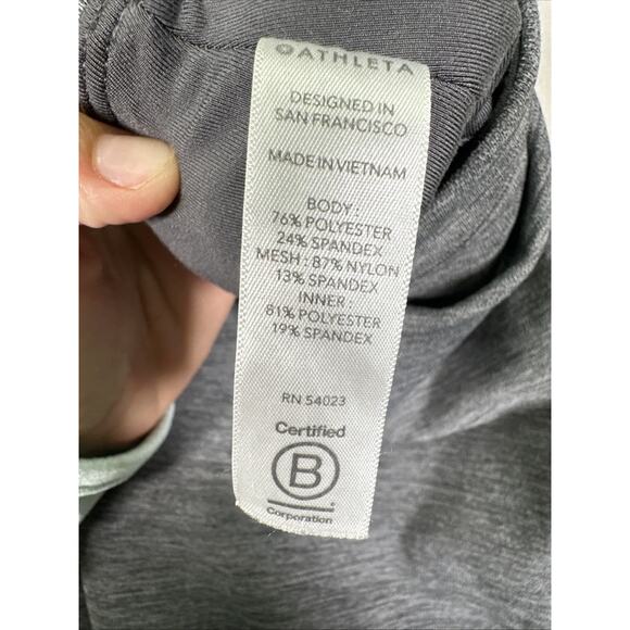 Athleta‎ Match Point Skort XS Gray Pickleball Gold Preppy Athlete Athletic - Picture 10 of 10